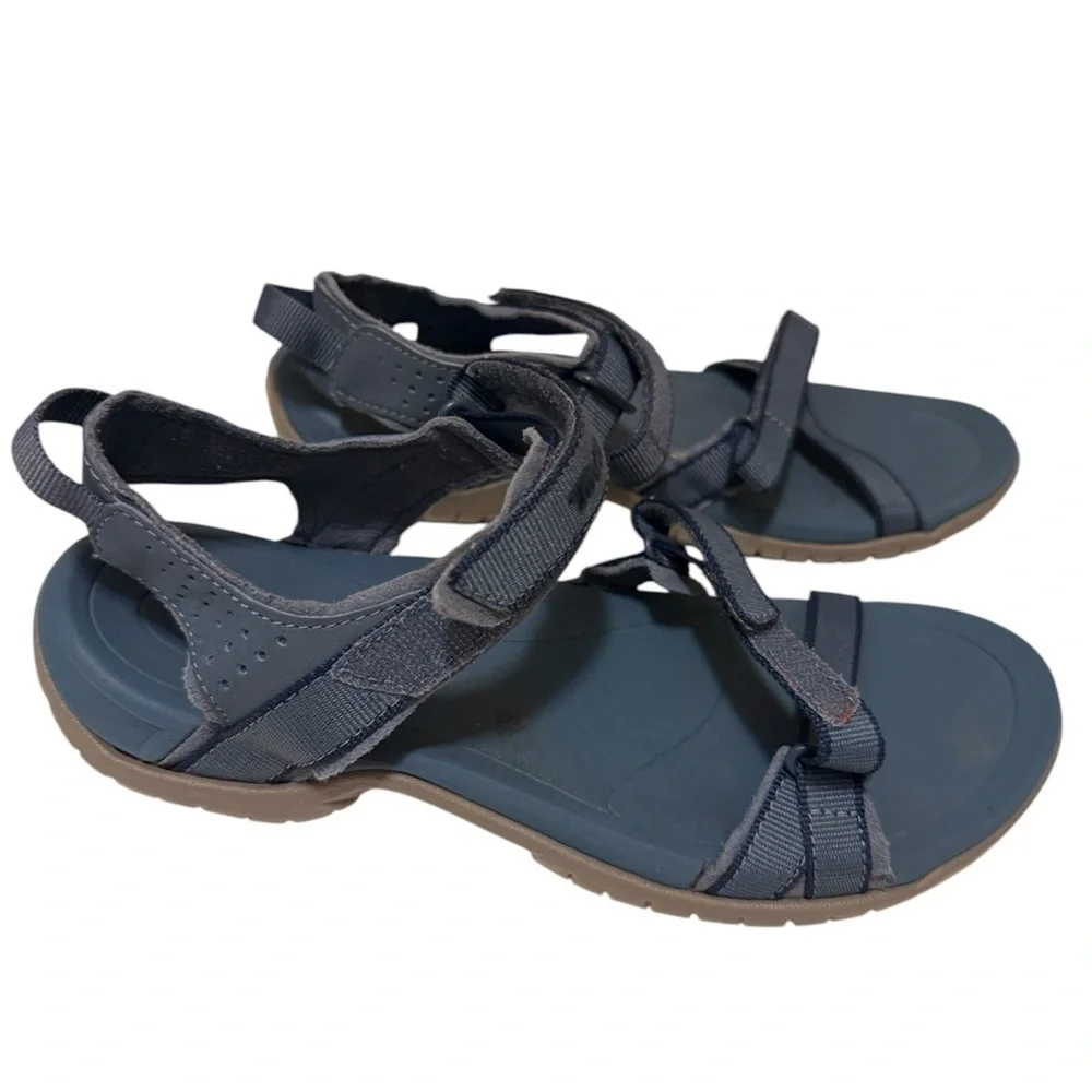Teva Verra  Sandal, Women's Navy Blue Strappy Sandals - Picture 12 of 14